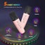 Portable Mini Karaoke Machine - 2-Mic Carousel 4