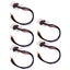 hairpieces 5pcs Colorful Hair Extensions Stylish Decorative Halloween Carousel 4