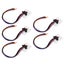hairpieces 5pcs Colorful Hair Extensions Stylish Decorative Halloween Carousel 5