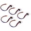 hairpieces 5pcs Colorful Hair Extensions Stylish Decorative Halloween Carousel 6
