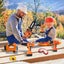 5-in-1 Kids Tool Set Toys Construction Kit Carousel 10