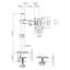 Locktight Single-Monitor steel articulating mount Carousel 3