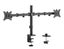 Locktight Dual-Monitor steel articulating mount Carousel 8