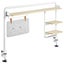 Ergomax Clamp-on desk shelf Carousel 1