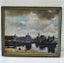 Quality period framed print. Vermeer's view of the Delft. Printed in England. Carousel 2