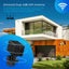 WiFi IP Security Camerax4 CCTV Set Solar Battery 1080P HD Wireless Night Vision Carousel 6