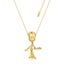 Marvel Couture Kingdom - Guardians Of The Galaxy Baby Groot Necklace Yellow Gold Carousel 1