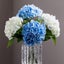 3PCS 22 inch Lifelike Artificial Hydrangea Large Real Touch Flowers Artificia... Carousel 3