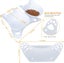 Anti Vomiting Cat Bowls - Elevated Tilted 15o Cat Food Bowl, Raised Plastic C... Carousel 5