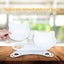 Anti Vomiting Cat Bowls - Elevated Tilted 15o Cat Food Bowl, Raised Plastic C... Carousel 7