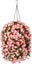 Artificial Fake Hanging Flowers Plants with Basket for Outdoor, Orange Faux S... Carousel 14