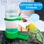 Bird Feeder, Bird Water Dispenser for Cage, XISTEST 2PCS Automatic Bird Water... Carousel 10