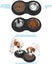 BurgeonNest Dog Bowl Slow Feeder,4 in 1 Dog Food and Water Bowl with Stand Sl... Carousel 13