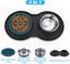 BurgeonNest Dog Bowl Slow Feeder,4 in 1 Dog Food and Water Bowl with Stand Sl... Carousel 16