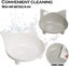 Cat Food Bowl, Anti-Skid Base, Non-Toxic Material, Dishwasher Safe, 14.5cm Di... Carousel 6