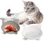 Cat Food Bowl, Anti-Skid Base, Non-Toxic Material, Dishwasher Safe, 14.5cm Di... Carousel 7
