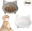 Cat Food Bowl, Anti-Skid Base, Non-Toxic Material, Dishwasher Safe, 14.5cm Di... Carousel 8