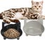 Cat Food Bowl, Anti-Skid Base, Non-Toxic Material, Dishwasher Safe, 14.5cm Di... Carousel 15