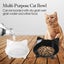 Cat Food Bowl, Anti-Skid Base, Non-Toxic Material, Dishwasher Safe, 14.5cm Di... Carousel 20