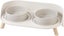 Cat Food Water Bowl Set - Raised Cat Bowls with Non Slip Stand - Elevated Pup... Carousel 3