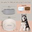Cat Food Water Bowl Set - Raised Cat Bowls with Non Slip Stand - Elevated Pup... Carousel 9