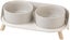 Cat Food Water Bowl Set - Raised Cat Bowls with Non Slip Stand - Elevated Pup... Carousel 14