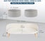 Cat Food Water Bowl Set - Raised Cat Bowls with Non Slip Stand - Elevated Pup... Carousel 15