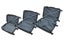 3 Piece Hard Luggage Suitcase Set - Large, Small & Carry On - Dark Blue Carousel 3