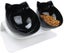 Elevated Cat Bowls with Raised Stand, Pet Food Water Feeder Bowl, 15o Tilted ... Carousel 11