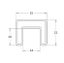 316 Stainless Steel Glass Balustrade Capping Rail, 25mm x 21mm, 5.8m long Carousel 5