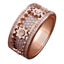 New 3D Band Ring Ornate Diamond Rotating Gear Spinner Rings Handmade Geometri... Carousel 1