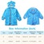 Kids Rain Wear,3D Cartoon Children Toddler Raincoat Jacket Poncho for Boy Girl Carousel 3