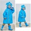 Kids Rain Wear,3D Cartoon Children Toddler Raincoat Jacket Poncho for Boy Girl Carousel 8