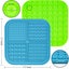 Licking Mat for Dogs Cats 2 Pack, Dog Peanut Butter Lick Pad with Strong Suct... Carousel 9