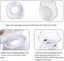MILIFUN Raised Cat Food Bowls with Stand, Cat Dishes for Food or Water, Cat T... Carousel 11