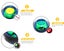 Gyroscope Force Wrist Power Ball LED New Carousel 3