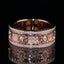 New 3D Band Ring Ornate Diamond Rotating Gear Spinner Rings Handmade Geometri... Carousel 5