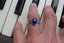 Ring | Sodalite | Oval 10x7mm | sizeL | sizeN | 925 Silver #769 Carousel 9