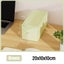 Storage Box Green 20X10x10cm Desktop Stackable Organiser For Office Storage Boxe Carousel 2