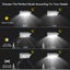 Solar motion sensor wall lights Carousel 4