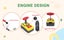 Wooden Train Set Carousel 4