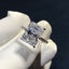 Radiant Cut cut 4ct Simulated Diamond cz ring Sterling Sier Engagement Weddin... Carousel 1