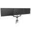 Loctek Pro Mount, 10"-30" Triple Gas Spring Monitor Stand - Aluminum Arm - Black Carousel 4