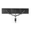 Loctek Pro Mount, 10"-30" Triple Gas Spring Monitor Stand - Aluminum Arm - Black Carousel 5