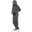 Snuggaroo Womens Soft Fleece Hooded Pyjama Loungewear Set - Charcoal - XL Carousel 4