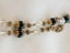 Vintage Czech cut crystal Neiger Bros enamel brass filigree necklace Carousel 8