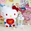 20cm Sanrio Hello Kitty Kawaii Plush Toys Dolls Soft Stuffed Carousel 4