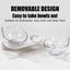 Raised Cat Bowl with Stand, 15o Tilted Cat Bowls for Kittens Elevated Cat Bow... Carousel 9