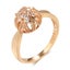 Real Gold Diamond for Women To Join Party Peridot Gemstone Anillos De Wedding... Carousel 1