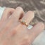 Real Gold Diamond for Women To Join Party Peridot Gemstone Anillos De Wedding... Carousel 2